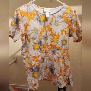 Alfred Dunner Cotton Blend T-shirt